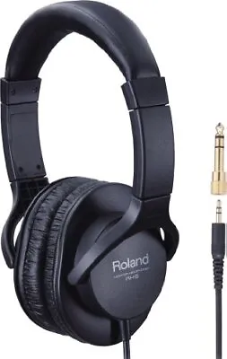 $138.53 • Buy Roland Monitor Headphones RH-5 Black Suitable For Digital Piano And V-drum NEW