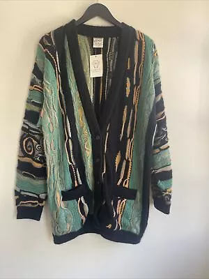 Vintage COOGI 100% Cashmere Sweater Made In Australia Men’s Size XL • $299