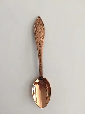 Vintage Anaconda Drug Store Copper Mine Butte Montana Smelter Cowboy Horse Spoon • $4.95