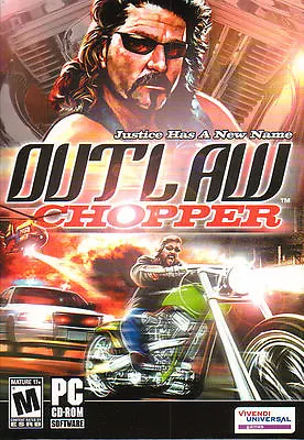 OUTLAW CHOPPER Harley Motorcycle Racing PC Game NEW BOX • $5.84