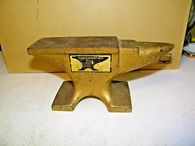 Small 7.5 Pound Mini Blacksmith Anvil • Clean Antique • Made By YETTER MFG. CO. • $165.99