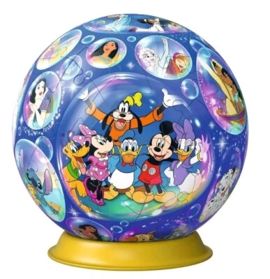 £0.99 • Buy Ravensburger 3D-Puzzle Disney Charaktere 3D Puzzle Puzzleball Kinder 72 Teile