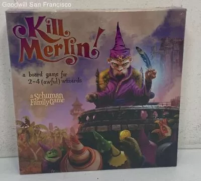 NIB Schuman Family Games Kill Merlin Kickstarter Board Game SFZ101 Sealed • $29.99