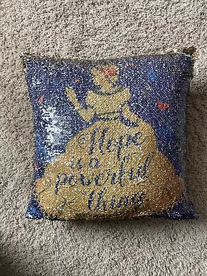 Bookish Box Caraval Hope Is A Powerful Thing Sequin Throw Pillow Cover + Insert • $4.99
