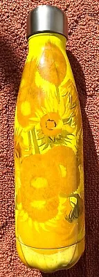 NEW Water Bottle Thermos Insulated Van Gogh Sunflowers • $26.99