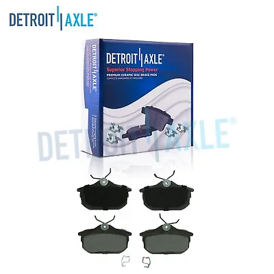 Rear Ceramic Brake Pads With Hardware For 2000 2001 2002 - 2004 Volvo S40 V40 • $25.25