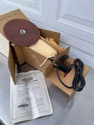 $175 • Buy NOS CRAFTSMAN 7  Disc Sander / Polisher Model 315.11580 Two Speed 9 Amp Corded