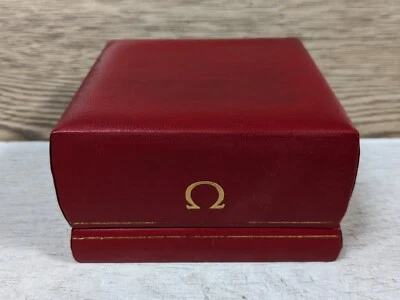 £37 • Buy Omega EMPTY Red Watch Box Wristwatch Box Display