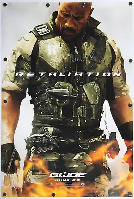 G.I. Joe Retaliation 2013 Double Sided Original Movie Poster 27  X 40  • $29.95