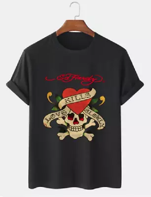 Vintage Ed Hardy Love Kills Slowly T Shirt Vtg ED HARDY T Shirt • $12.95