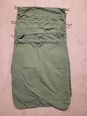 One (1) US Military BARRACKS BAG OD Green 100% Cotton Large Laundry Bag • $5.99