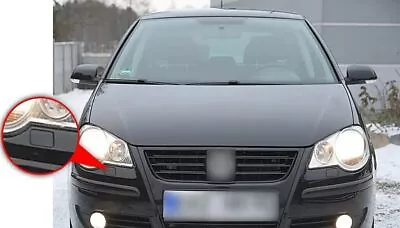 Fit To Vw Polo 9n Lift 04-09 Front Washer Headlight Nozzle Cover Bumper R • $40.27