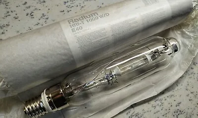RADIUM HRI-T 1000W W/D Metal Halide Lamp E40 Made In Germany Osram  • £39.99