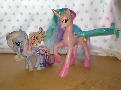 My Little Pony Larger Figures Lot. Princess Celestia And Princess Luna. Bait Lot • £12.99