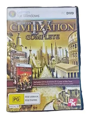 Sid Meier's - Civilization IV - Compelete - PC • $2.55