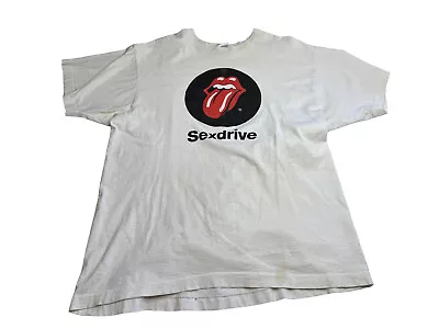 Vintage Rolling Stones Sex Drive Live 1991  T-Shirt XL Rock Band 90s Rare • $70.44