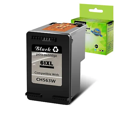 1PK 61XL Black Ink Cartridge CH563WN For HP Deskjet 1000 1010 1050 Printer • $11.48