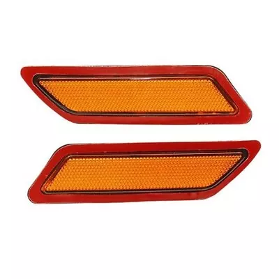 Pair Front Bumper Reflector Side Marker Light For BMW 3 Series F30 2013-2015 • $14.18