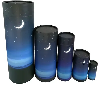 £13.99 • Buy Scatter Tube For Ashes Urn Starry Night  Adult Large Medium Small Keepsake Pet