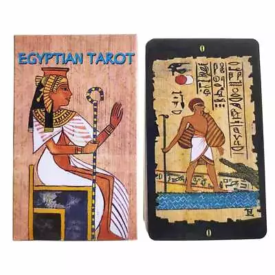 New Egyptian Tarot Cards For Beginners Classic Traditional Tarots With Box Gift • £8.43