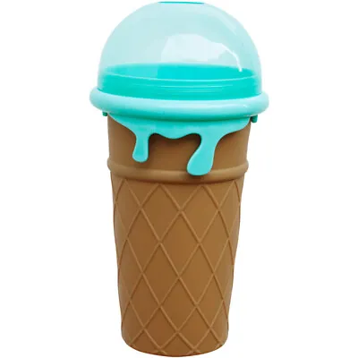$34.98 • Buy Slushie Maker Cup Quick Freeze Magic Squeeze Cup Milkshake Cup Ice Cream Maker