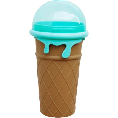 $34.98 • Buy Slushie Maker Cup Quick Freeze Magic Squeeze Cup Milkshake Cup Ice Cream Maker