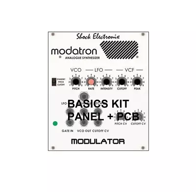 SHOCK ELECTRONIX Modatron MODULATOR Eurorack Synth Basics Kit For KORG MONOTRON • $73.30