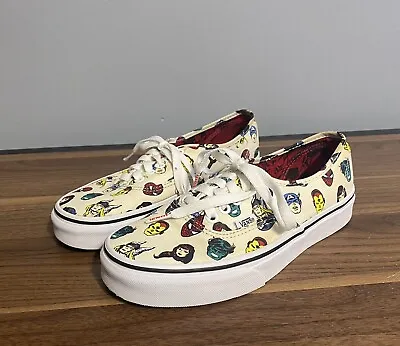 Rare Vans X Marvel Avengers Authentic Limited Edition Sneakers Mens Size 6.5 • $49.99