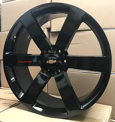 24'' Inch TBBS Wheels Gloss Black With Tires Fit Chevy SS Trailblazer New 6X127 • $2199