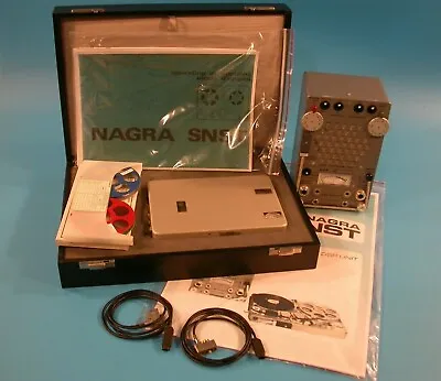 Nagra SNST Mini Spy Tape Recorder & DSP Playback Unit + Mics - Israeli Gov Issue • £14192
