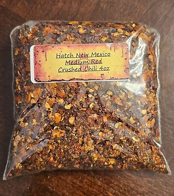 Hatch New Mexico Red Crushed Chili Medium 4oz • $15.50