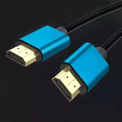 £3.39 • Buy Premium 4K HDMI Cable 2.0 High-Speed Gold-Plated Lead 2160p 1080p 3D 2D UHD HDTV