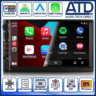 CarPlay Android Radio For Nissan Leaf Livina Micra Note Auto Sat Nav GPS Stereo • £259.99