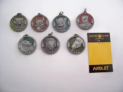 Jackie Chan Adventures Collectors  Amulet (talismans) X 7 • £19