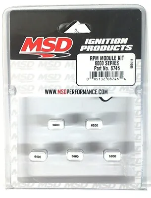 MSD 8746 - MSD Ignition 6000 RPM-6800 RPM Module Kit- Rev Limiter Pill Kit-Even • $51.30
