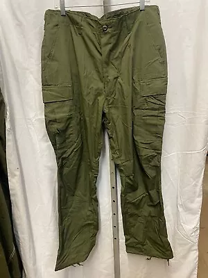 Vietnam War Poplin 2nd Pattern Jungle Fatigue Pants Large Regular MINT • $279.50