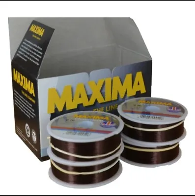Maxima Chameleon Fishing Line 100M Spools - Hi-Tensile Monofilament Coarse Match • $6.30