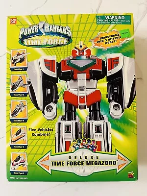 Power Rangers Time Force Deluxe Megazord DX 2001 • $229.99