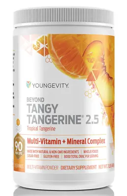 Youngevity's Beyond Tangy Tangerine 2.5 Multi-Vitamin Mineral Complex Organic • £87.50