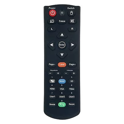 Replace Remote Control Fit For Optoma Projector EH415E EH415E-M EH415ST W415E • $14.99