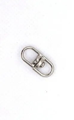 £1.99 • Buy Double Eye Swivel Clasp Link Connector Stainless Steel D Ring Connectors Keyring