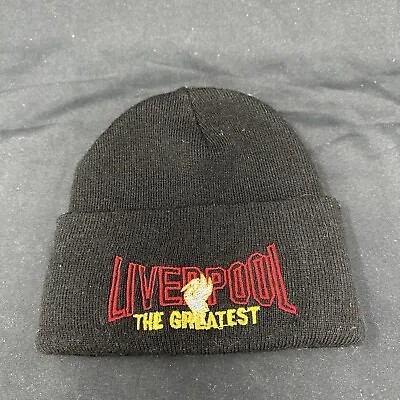 $14.95 • Buy New EPL Liverpool  The Greatest  FC Uppercut Cuff Knit Beanie - Black Made In UK