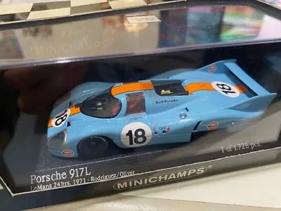 Porsche 917L; Gulf 18 Le Mans 1971 - 1 Out Of 1728; 1/43 • $179