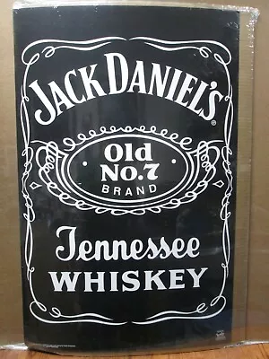 Jack Daniels Old No. 7 Tennessee Whiskey Poster 2001 Liquor 14701 • $68.39