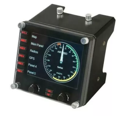 Logitech G Pro Flight Simulator Aircraft Instrument Panel  • $100