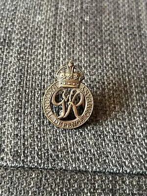 National Defence Company Officer's Service Dress OSD Bronze Cap Badge 1936 - 39 • £12.50