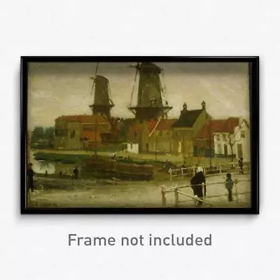 Matthijs Maris - A Corner Of The Hague Print 11x17 Art Poster • $24.99