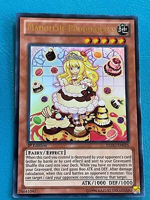 Yugioh Madolche Puddingcess REDU-EN026 Ultra Rare • $2.30