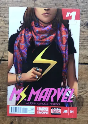 MS MARVEL # 1 (2014) COVER A 1ST SERIES 1ST PRINT UNREAD (see Description) • £19.95