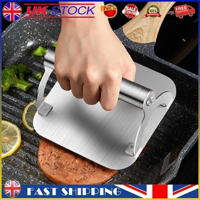 £11.87 • Buy Beef Burger Press Antirust Hamburger Meat Press Maker Smooth Kitchen Accessories